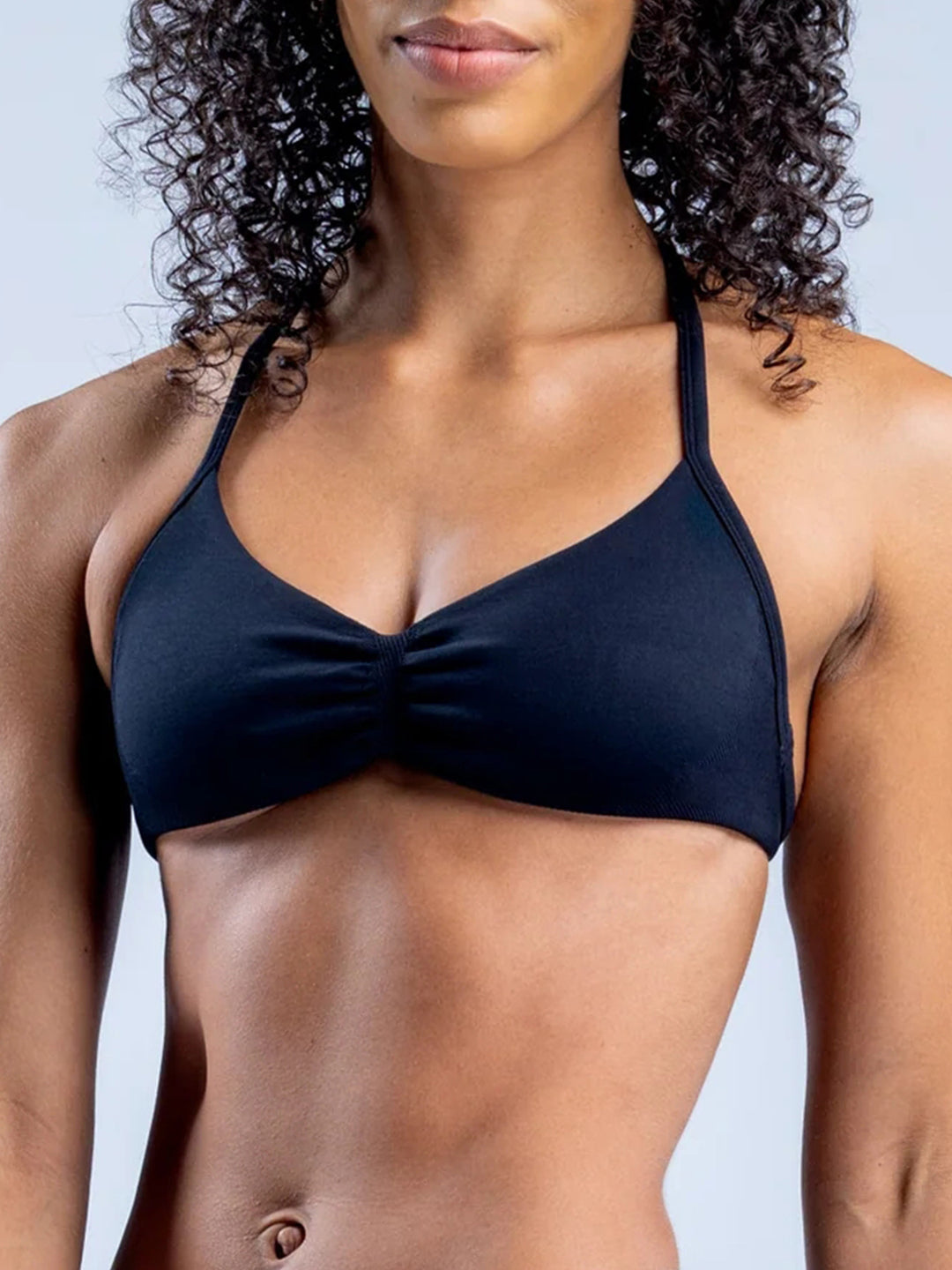 Dame Bikini-top med raffineret ruche-effekt og trendy stropper Stilla