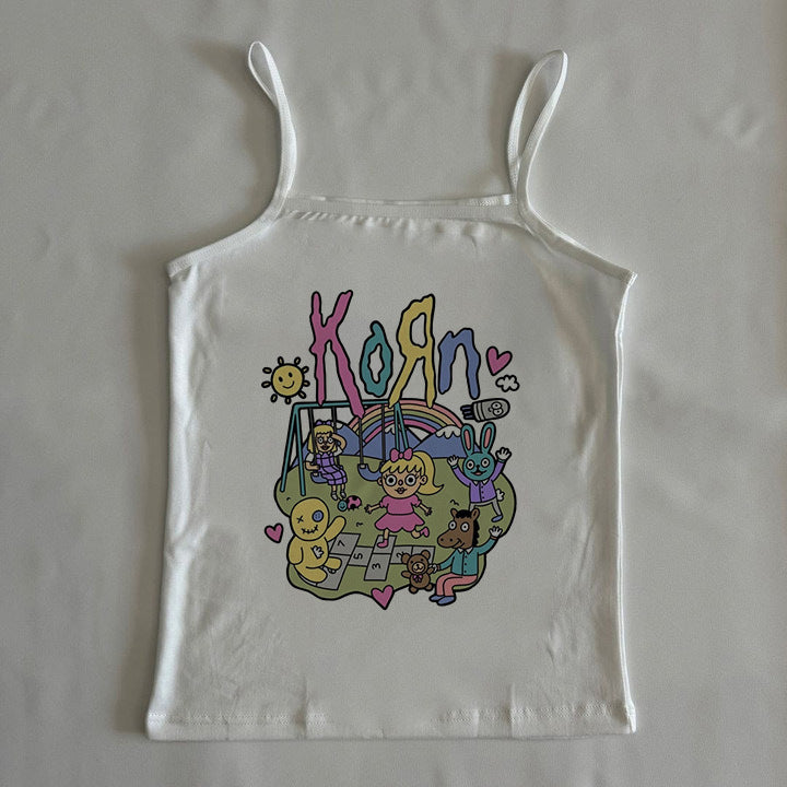 Dame Kortærmet T-shirt med legende grafikdesign Skovae