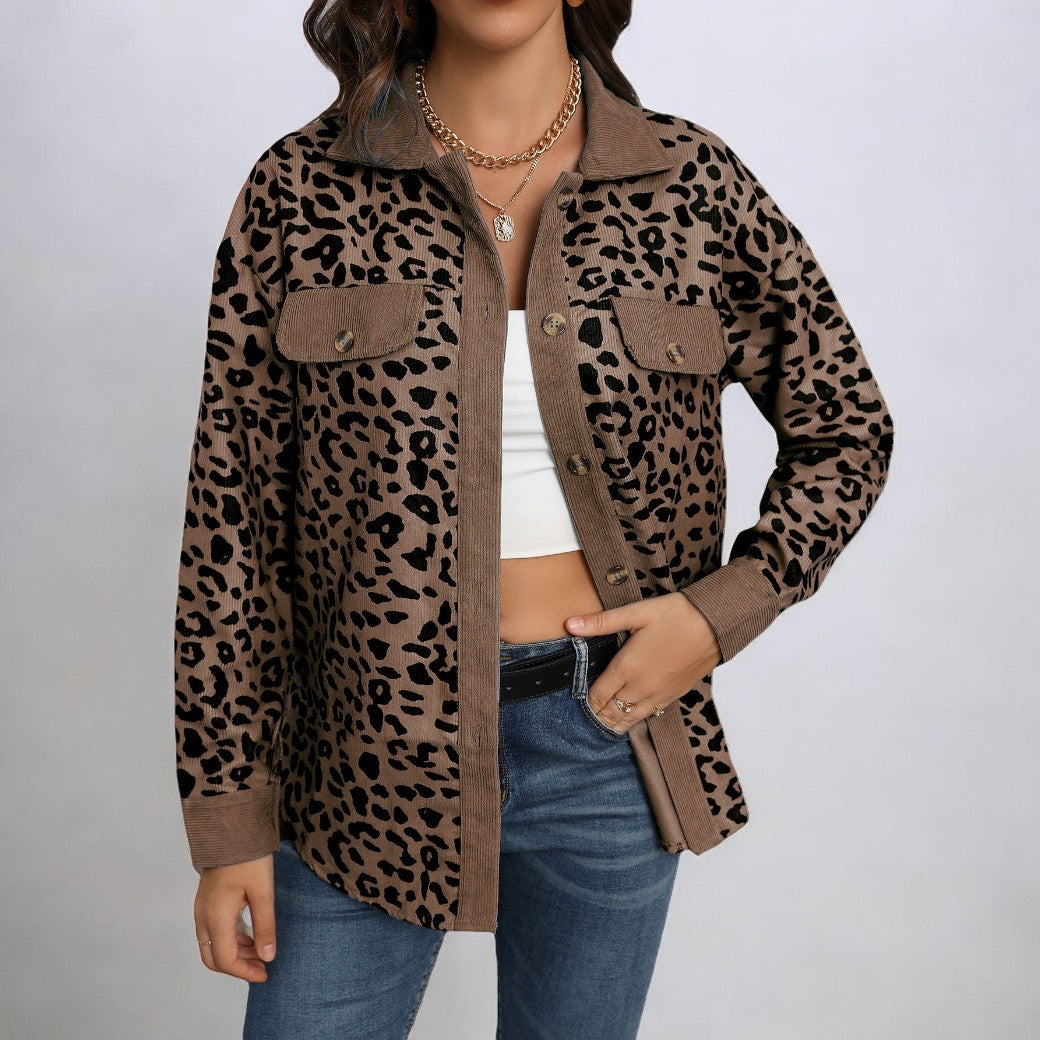 Stilla | Elegant Leopardjakke