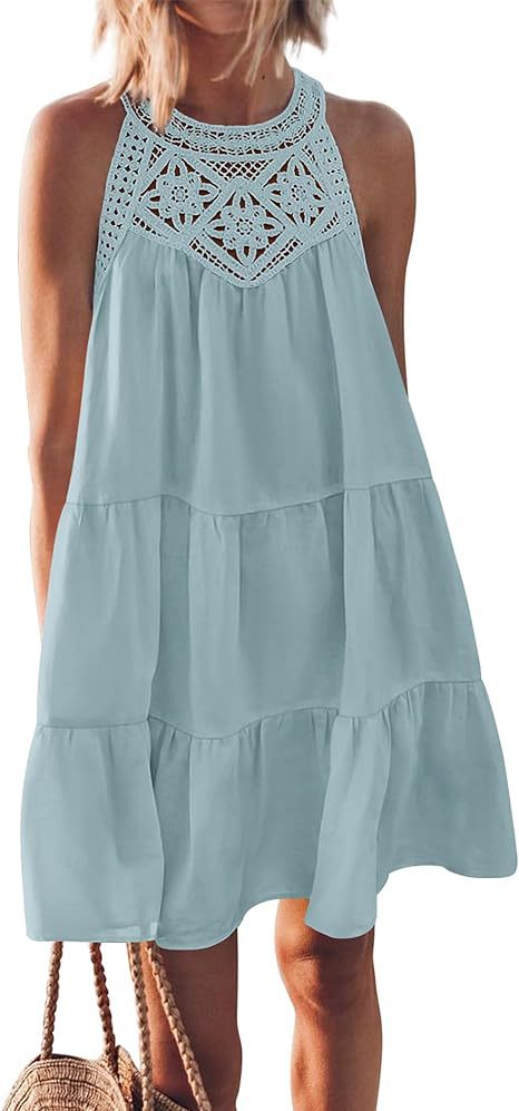 Dame Boho Chic Sommerkjole Stilla