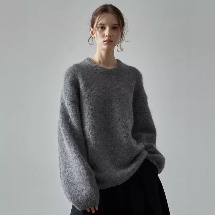 Kvinders hyggelige oversized sweater med blødt materiale