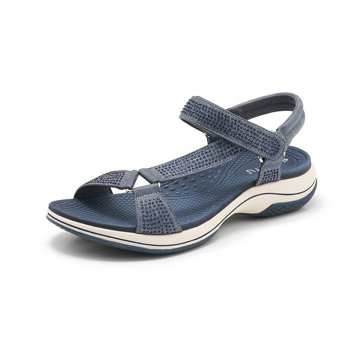 Dame komfortable sandaler med åndbare stropper Stilla