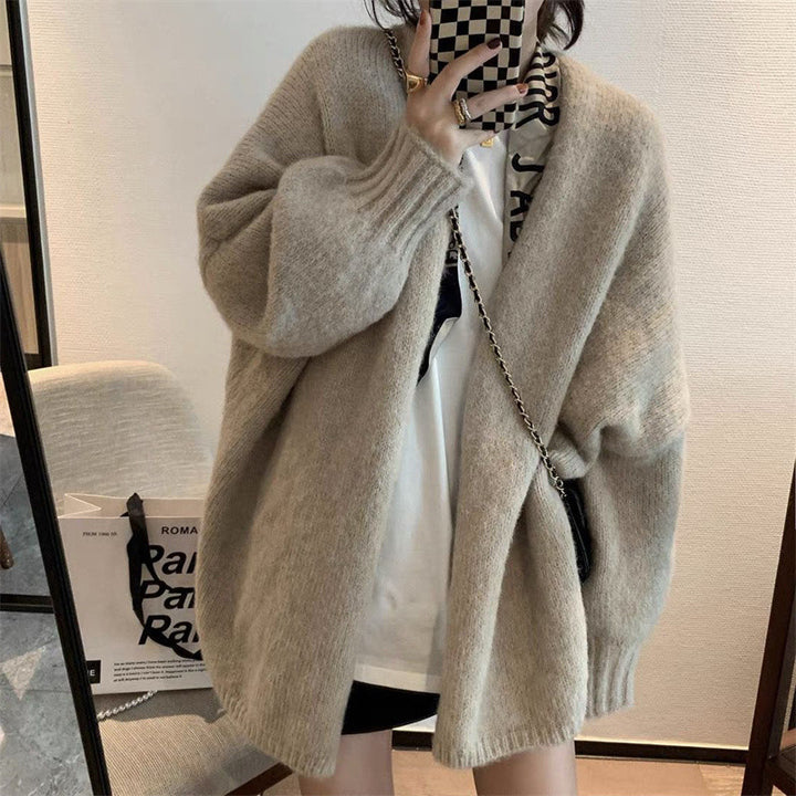 Femme Oversized Komfortabel Cardigan Stilla