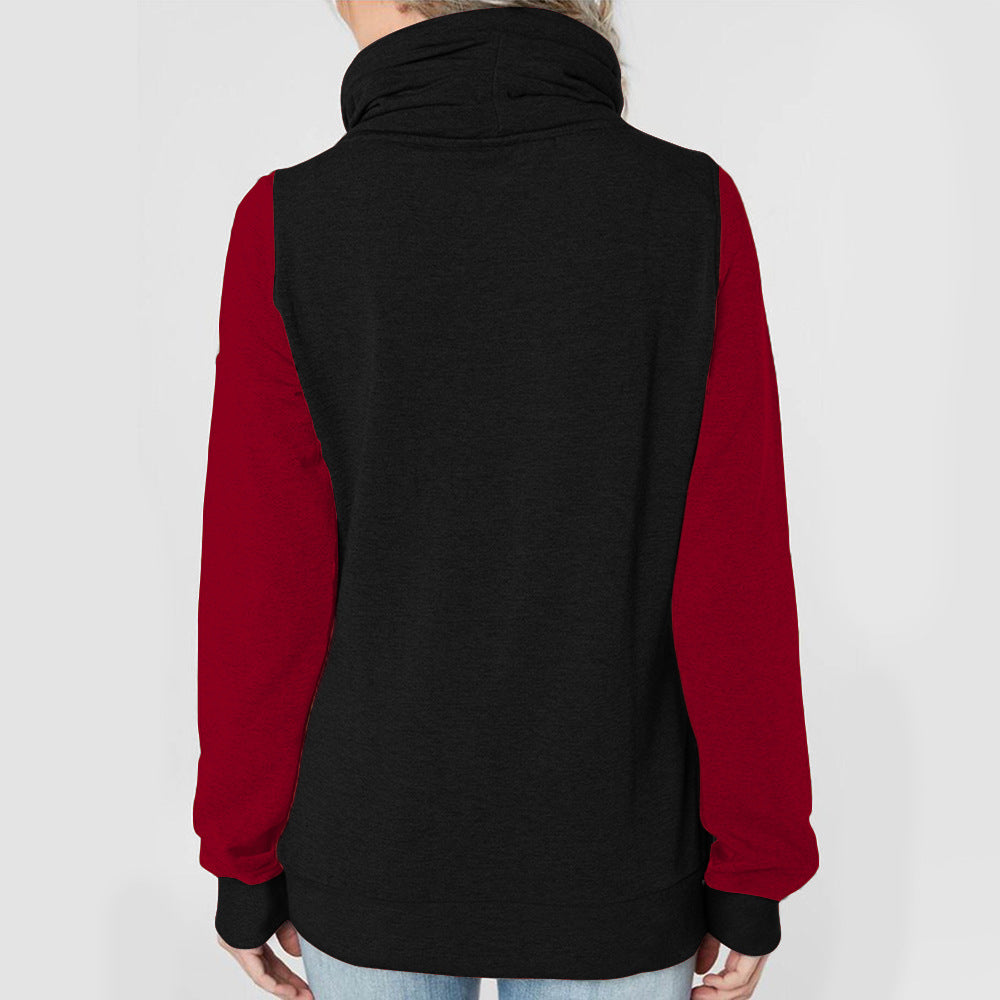 Stilla | Zip up Langærmet Snørebånd Trøje