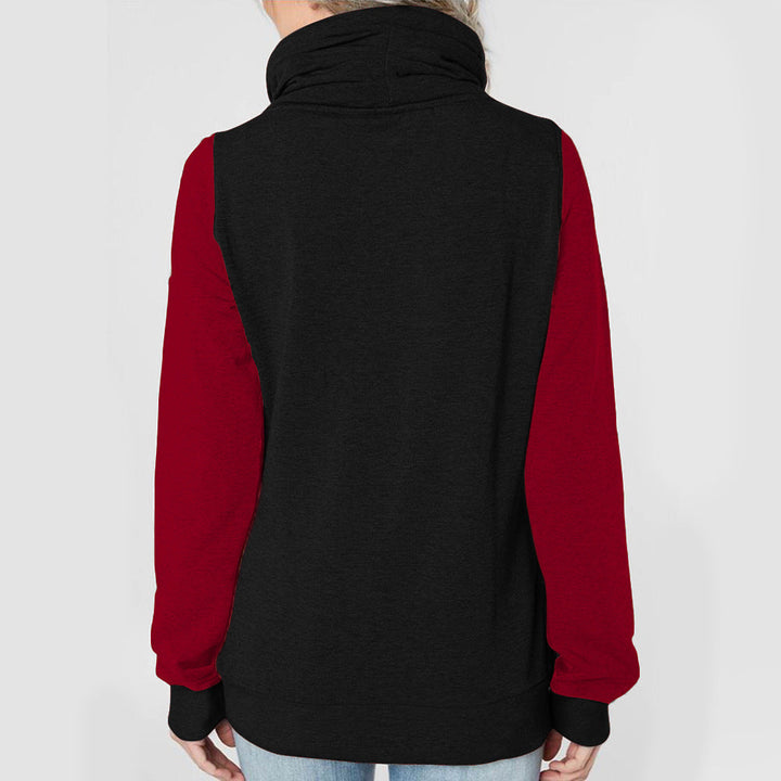 Stilla | Zip up Langærmet Snørebånd Trøje