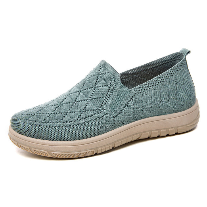 Dame Casual Komfort Slip-On Sneakers med struktureret overflade Stilla