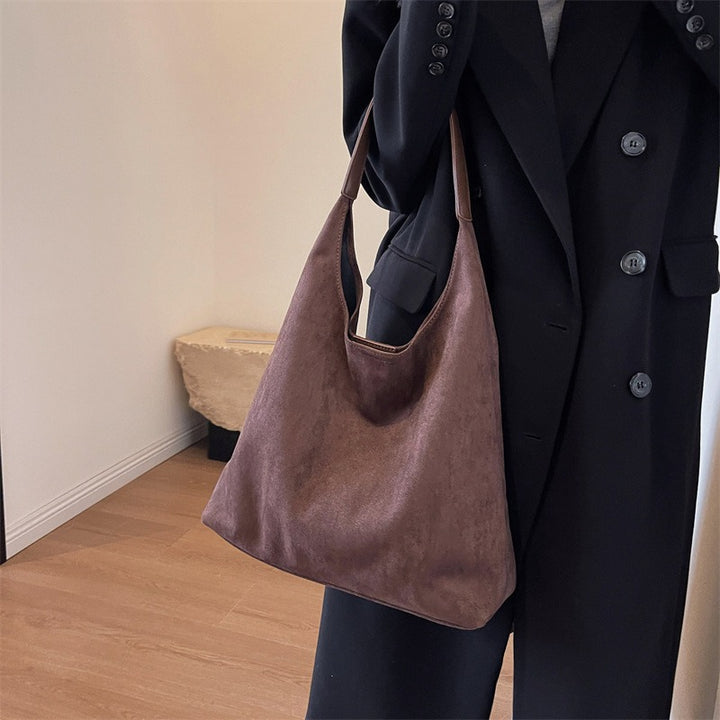 Femme Suede Skuldertaske Stilla