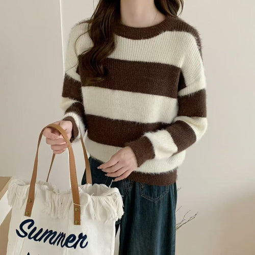 Kvinder stripe kram genser Stilla
