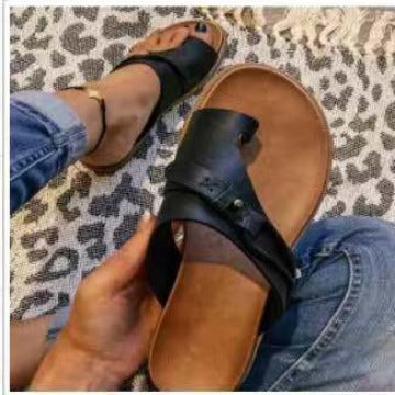 Dame Komfortable Sandaler med justerbart remdesign og ergonomisk fodseng Stilla