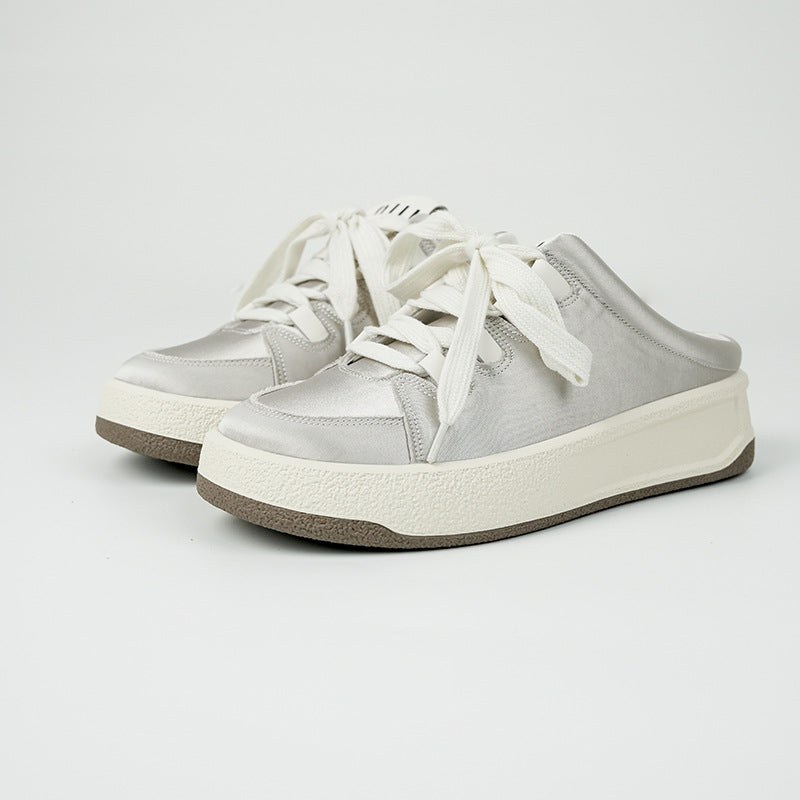 Dame Slip-On Sneakers med elastiske indsatser og skridsikker sål Stilla