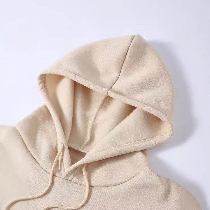 Dame Oversized Hættetrøje med Kængurulomme Stilla