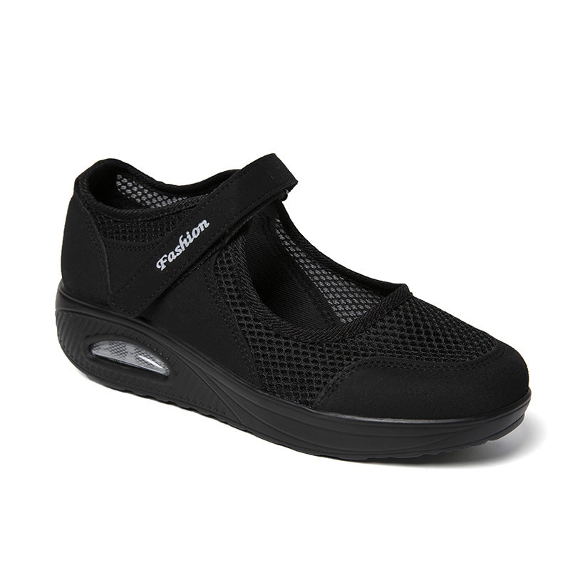Damer Sporty Sneakers med justerbar velcro og åndbart overmateriale Stilla