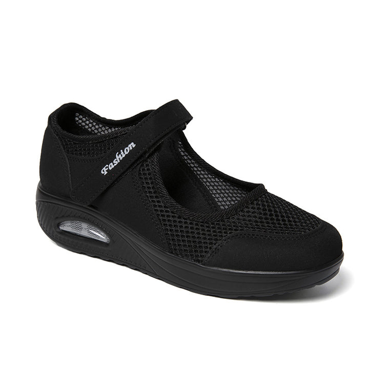 Damer Sporty Sneakers med justerbar velcro og åndbart overmateriale Stilla