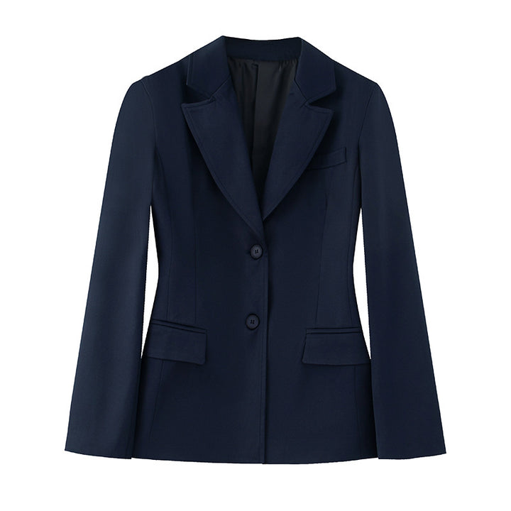 Femme Skræddersyet Blazer med Satinomslag Stilla