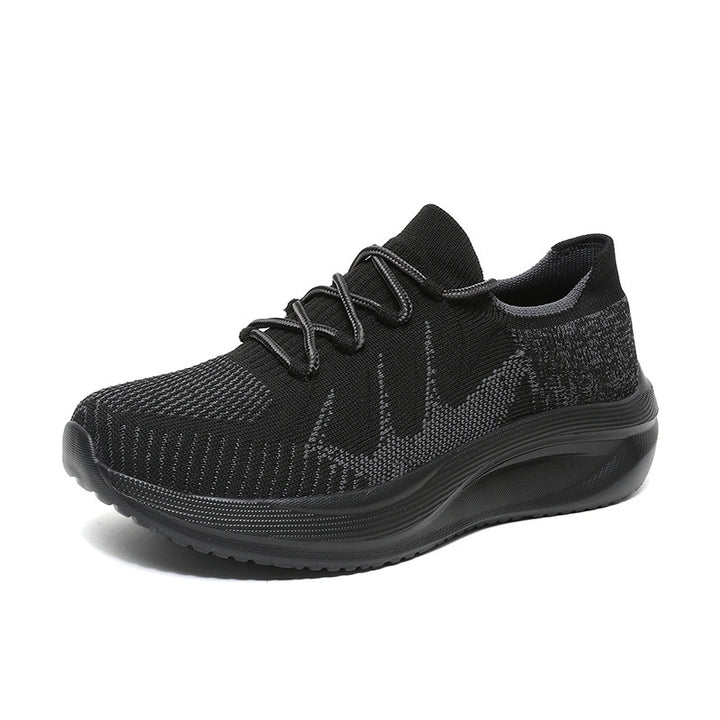 Herre Åndbar Stretch Strik Sneakers Stilla
