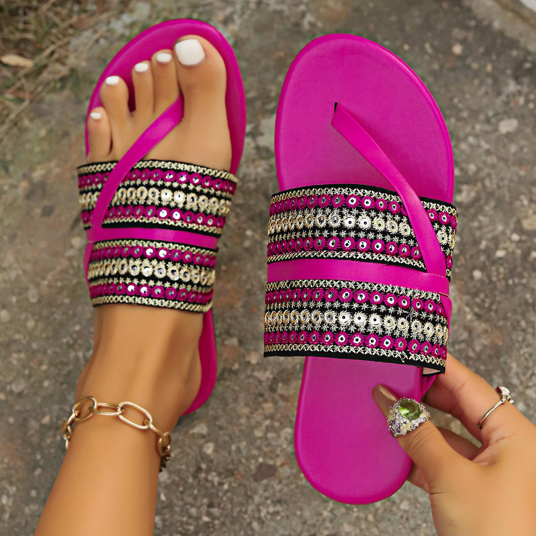 Dame Artisan Perle Slide Sandaler Stilla