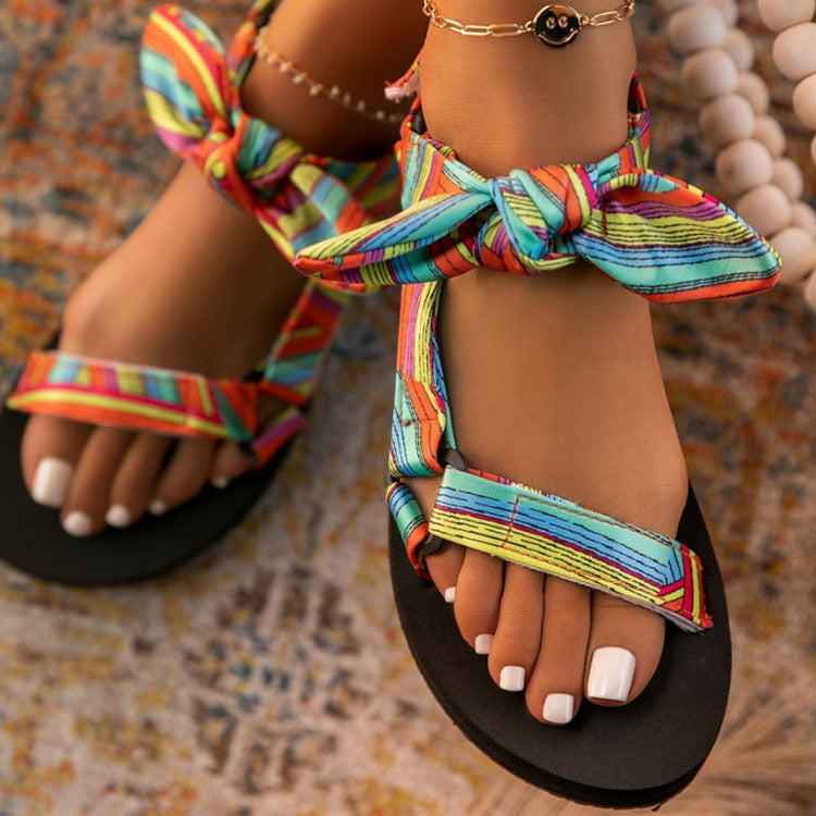 Dame mode toe separator med elegant bånd-design og dyrespillement Stilla