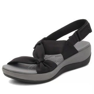 Dame Komfortable Sandaler med moderigtigt knude-design og ergonomisk fodseng Stilla