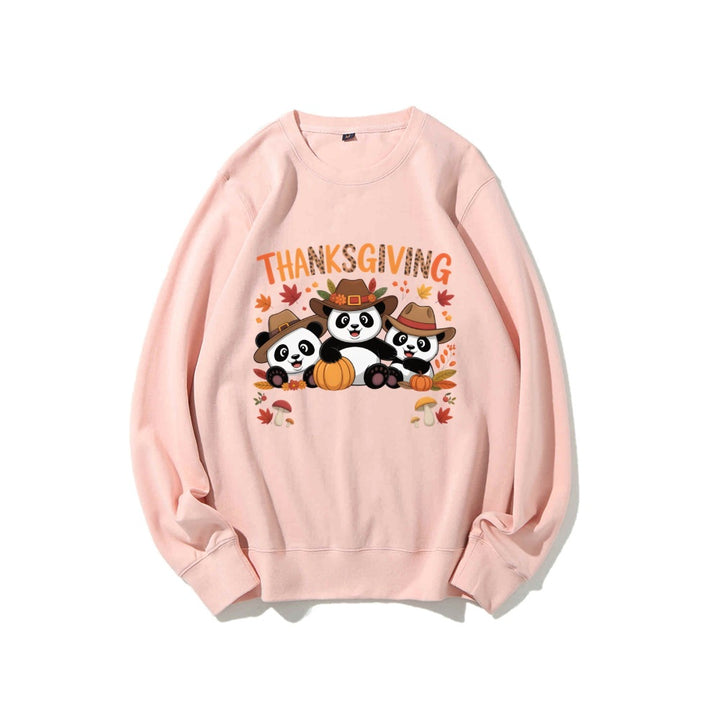 Kvinders sweatshirt med sjovt dyre design og efterårsmotív Stilla