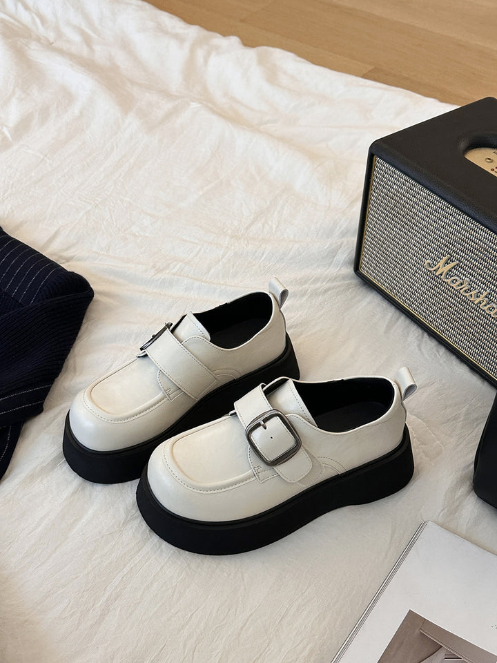 Femme Moderne Spænde Detalje Platform Sneakers Stilla