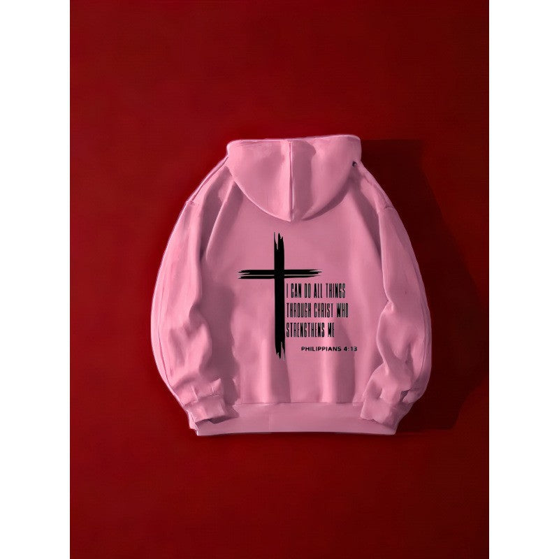 Herre hoodie med inspirerende design Skovae