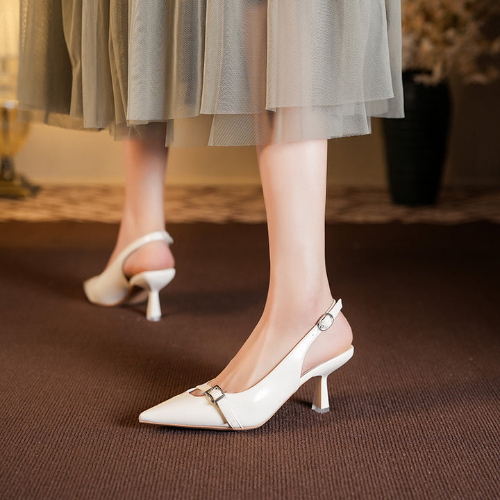 Kvinder elegante Slingback-hæle Stilla