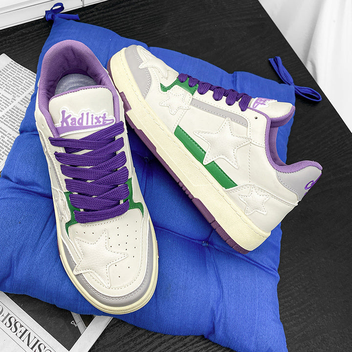 Femme Statement Stjerneprint Sneakers Stilla