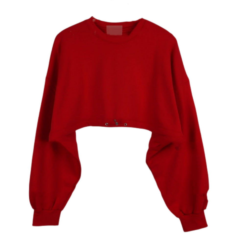 Kvindernes fashionable leisure sæt med cropped top og nederdel Stilla