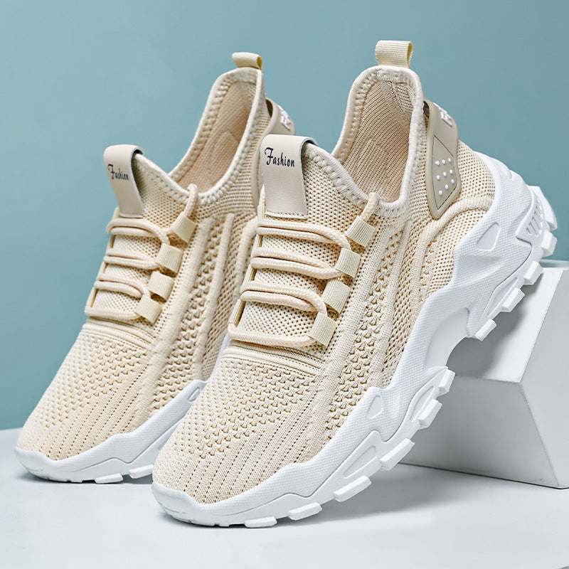 Herrer Åndbare Mesh Sport Sneakers Stilla