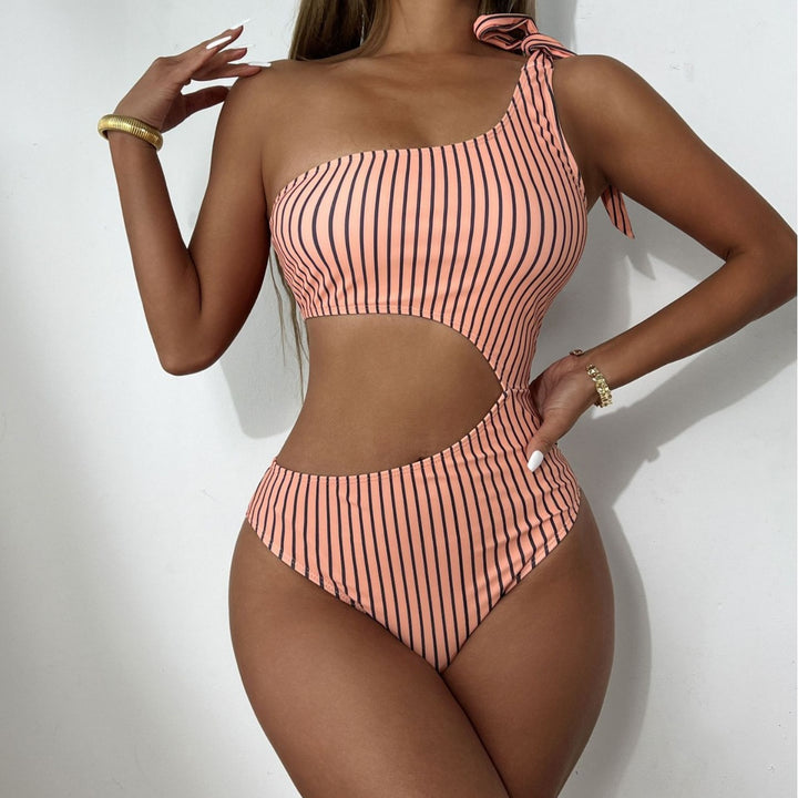 Dame asymmetrisk Cut-Out Badedragt Stilla