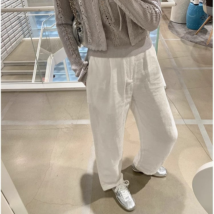 Dame Retro-inspirerede fritids sneakers med blødt læder-overdel Stilla