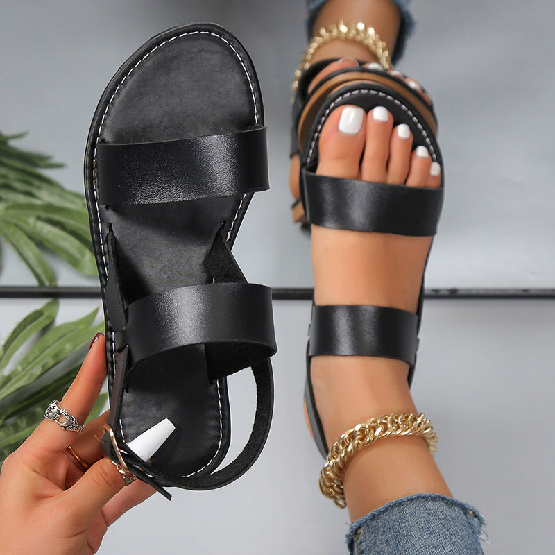 Dame sandaler med justerbare remme og skridsikker sål Stilla