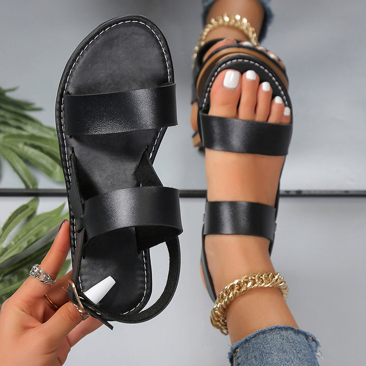Dame sandaler med justerbare remme og skridsikker sål Stilla