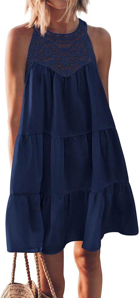 Dame Boho Chic Sommerkjole Stilla