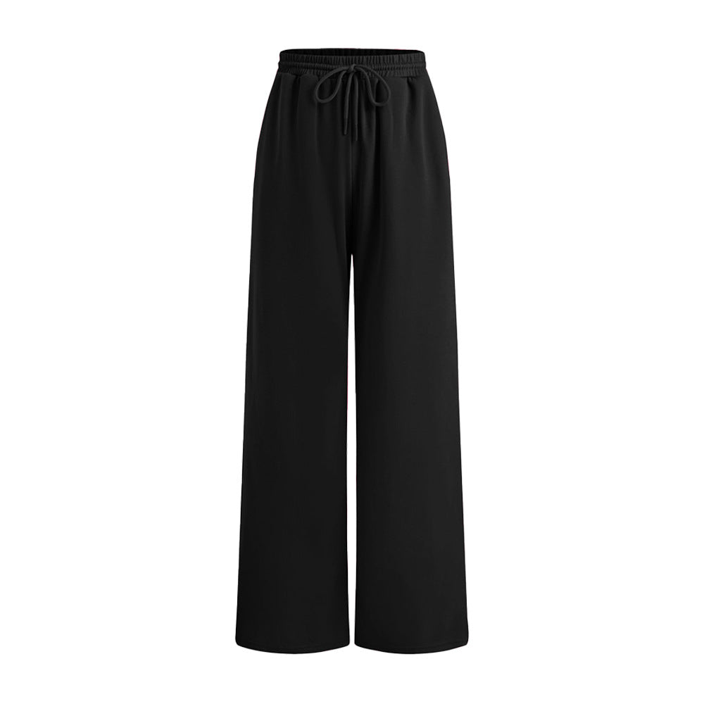 Kvindernes komfortable sweatpants med høj talje og løs pasform Stilla