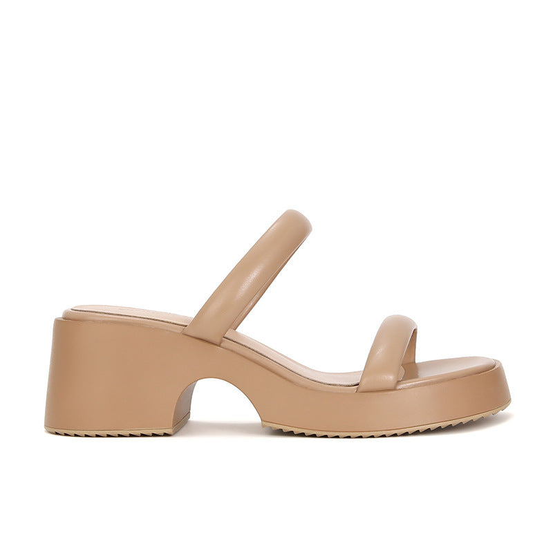 Dame Chunky Platform Remsandaler Stilla