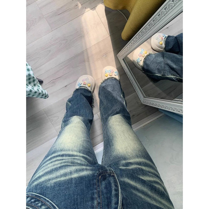 Damer Høj-Taljede Flare Jeans Stilla