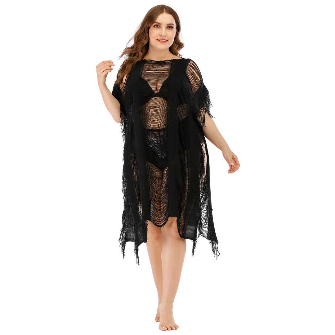 Femme Chic Frynset Strandkast Stilla
