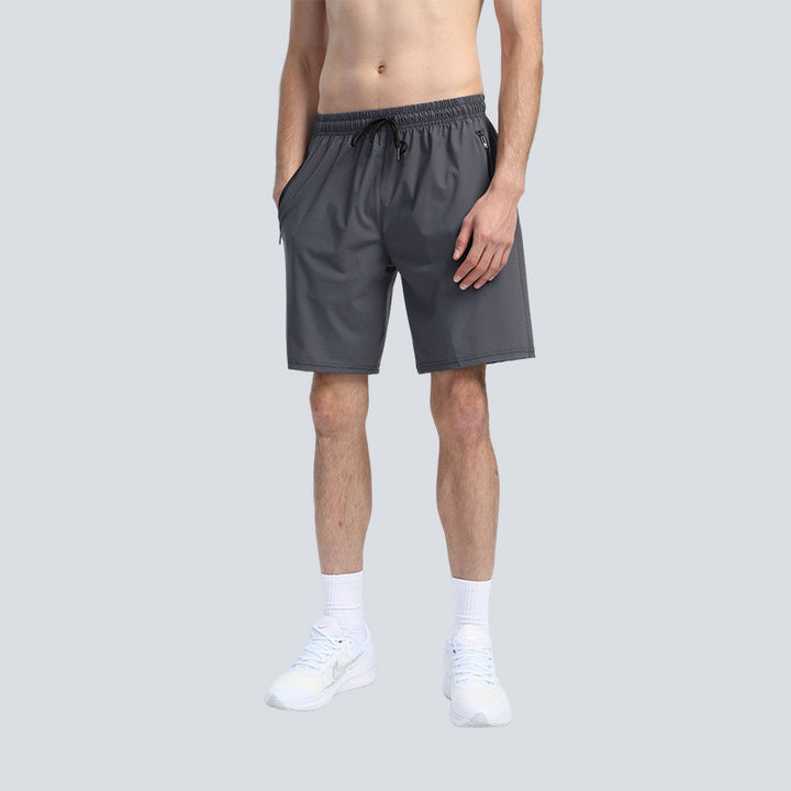 Herrer Funktions-Badeshorts med hurtigtørrende materiale og praktiske lynlåslommer Stilla