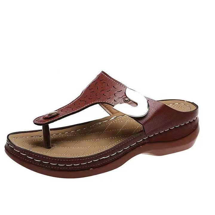 Dame toe-separater med ergonomisk fodseng og fashionable accent Stilla