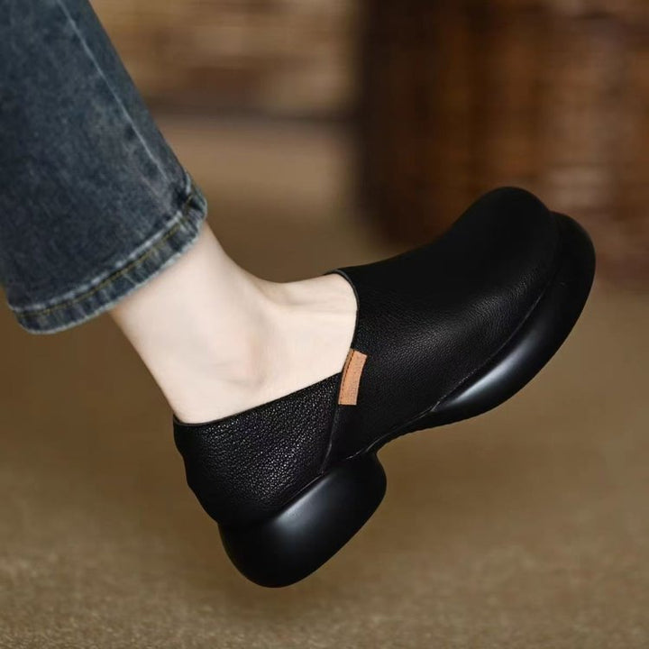 Dame komfort-mokkasiner med ergonomisk design og antistatisk sål Stilla