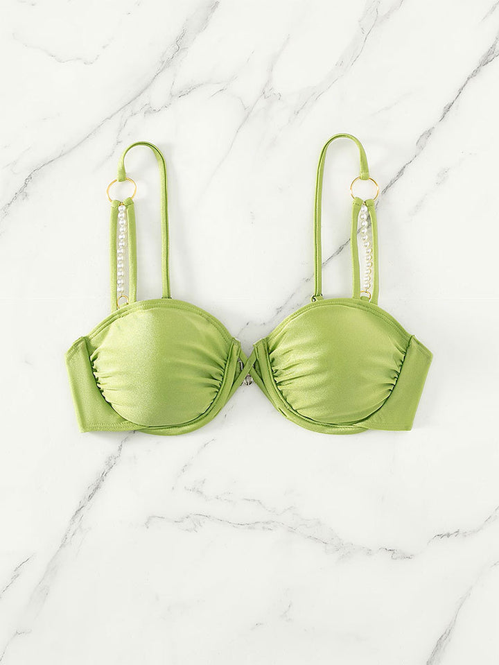 Dame Bikini-top med glitrende smykkedetaljer Stilla