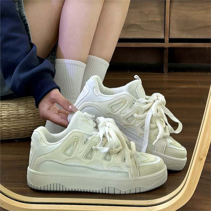 Dame Sporty Sneakers med åndbart overmateriale og stabil ydersål Stilla