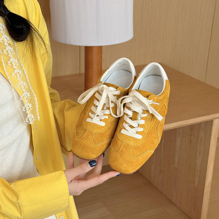 Herrer Nubuck Fritid Sneakers Stilla