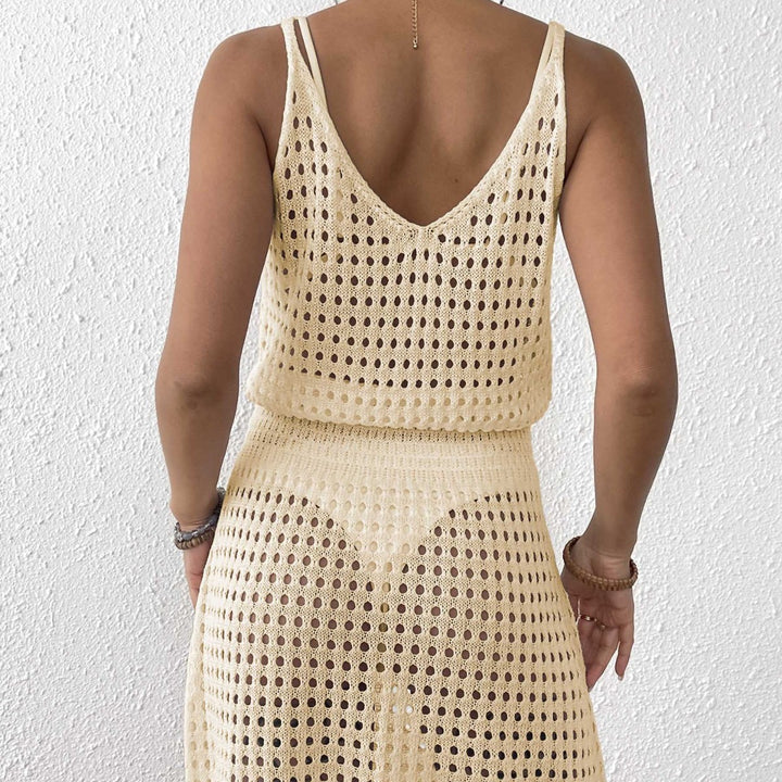 Femme Mesh Strandkjole Stilla