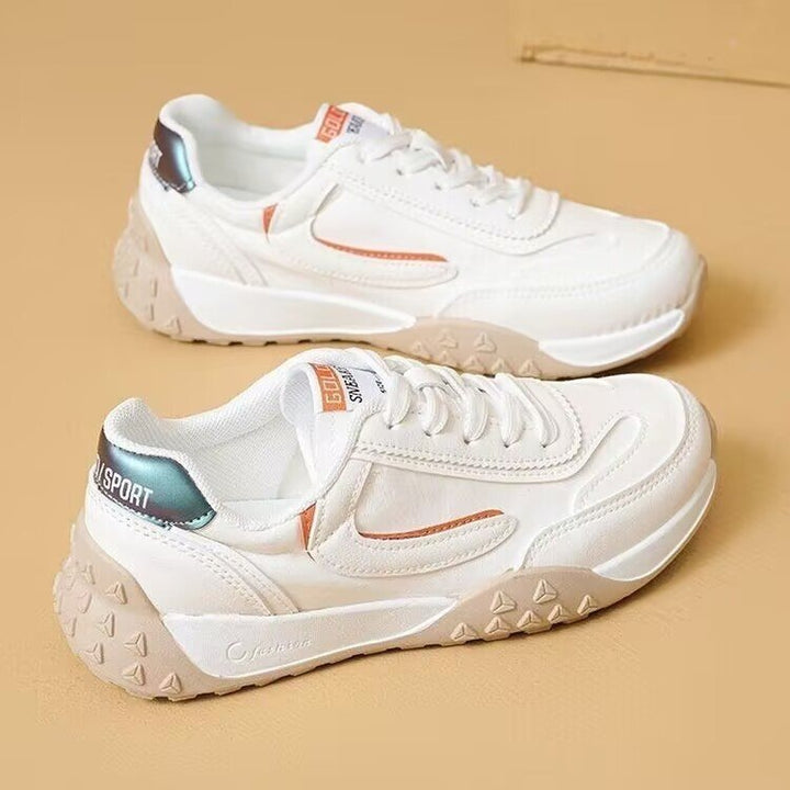 Dame Sneakers med åndbart overmateriale kombination og stabil profil sål Stilla