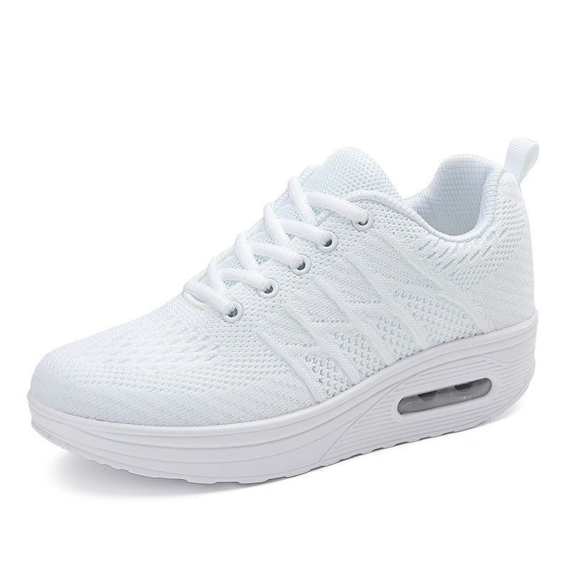 Dame Let Strik Løb Sneakers med Luftpolster Understøttelse Stilla
