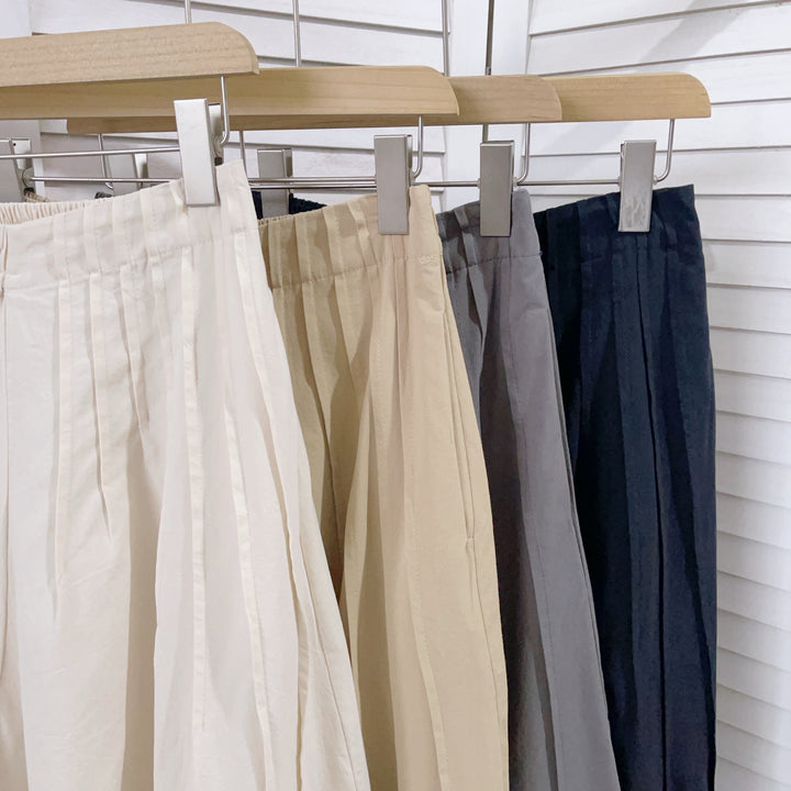 Femme Høj talje Flydende Culottes Stilla