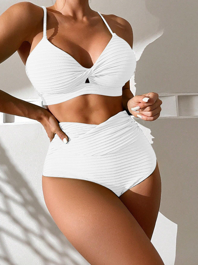 Damer bikini sæt lavet af højkvalitets ribbet materiale Stilla