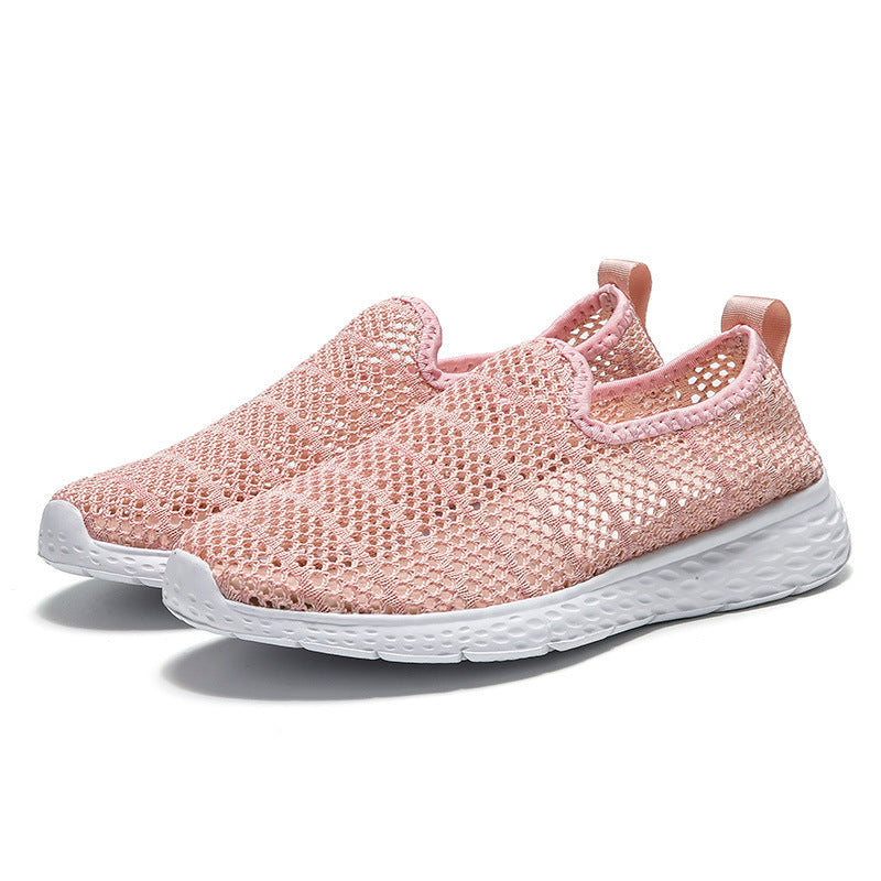 Damer Åndbare Slip-On Walking Sneakers Stilla